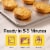 New York Bakery Five Cheese Frozen Texas Toast Perspective: top