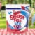 Swedish Fish® Red White & Blue Mini Candy Perspective: top