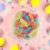 SOUR PATCH KIDS Soft & Chewy Candy Easter Egg Perspective: top