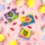 SOUR PATCH KIDS Bunnies Sour Eggs and SWEDISH FISH Mini Soft & Chewy Easter Candy Variety Pack Perspective: top