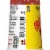Yoplait Original Starburst Cherry Low Fat Yogurt Cup Perspective: top
