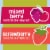 Go GURT Strawberry and Mixed Berry Kids Fat Free Yogurt Tubes Perspective: top