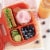 Yoplait Original Strawberry Banana Flavored Smooth Style Low Fat Yogurt Tub Perspective: top
