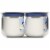 Oui by Yoplait Gluten Free French Style Vanilla Whole Milk Yogurt Glass Jars Perspective: top