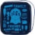 Blue Ribbon Fudge Twirl Ice Cream Perspective: top