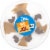 Blue Bunny® Load'd Sundaes® Cookie Dough Co. Frozen Dairy Dessert Perspective: top