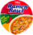 Nissin Hot & Spicy Flavor Ramen Noodle Bowl Perspective: top