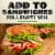 Smithfield Prime Fresh Oven Roasted Turkey Breast Lunch Meat Perspective: top