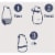 Renuzit® Lovely Lavender® Adjustable Gel Air Freshener Perspective: top