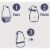 Renuzit® Lovely Lavender® Adjustable Gel Air Freshener Perspective: top