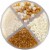 Wilton® Gold White Pearl Mix Sprinkles Perspective: top