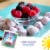 DOLE® Mixed Berries Pre-Portioned Frozen Fruit Bags Perspective: top