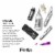 L'Oreal Paris Feria High Intensity Permanent Hair Color V48 Violet Vixen Perspective: top