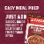 Zatarain's Family Size Red Beans & Rice Perspective: top