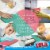 LOLA Cellulose Swedish Sponge Cloths, Reusable Kitchen Cleaning Cloth - 2 Pack Perspective: top