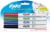 Expo® Low Odor Ultra-Fine Tip Dry Erase Markers - Assorted Perspective: top