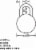 Master Lock® Combination Dial Padlock Perspective: top
