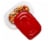Rubbermaid® TakeAlongs Rectangle BPA-Free Plastic Food Storage Container Perspective: top