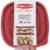 Rubbermaid® Easy-Find Lids Food Storage Container Value Pack - Red/Clear Perspective: top