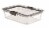 Rubbermaid® Brilliance™ Glass Rectangular Food Storage Container - Clear Perspective: top