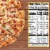 California Pizza Kitchen Bacon and Caramelized Onion Croissant Crust Frozen Pizza Perspective: top