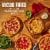 DiGiorno Italian Meat Trio Pizza Wood Fired Style Crust Frozen Meat Pizza Perspective: top