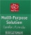 Harris Teeter™ Multi-Purpose Contact Solution Perspective: top