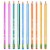 Ticonderoga #2 Sharpened Striped Pencils Perspective: top