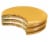 MoonPie® Double-Decker Banana Marshmallow Sandwich Perspective: top
