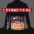 Red Baron Sausage and Pepperoni Classic Crust Frozen Pizza Perspective: top
