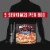 Red Baron Sausage and Pepperoni Classic Crust Frozen Pizza Perspective: top
