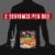 Red Baron Supreme French Bread Personal Frozen Pizza Perspective: top
