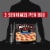 Red Baron® Thin & Crispy Crust Pepperoni Frozen Pizza Perspective: top