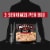Red Baron Bacon Lover's Thin Crust Frozen Pizza Perspective: top