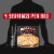Red Baron Four Cheese Classic Crust Frozen Pizza Perspective: top