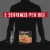 Red Baron® Deep Dish Singles Supreme Frozen Pizza Perspective: top