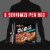 Red Baron Fully Loaded Pepperoni Hand Tossed Crust Frozen Pizza Perspective: top