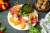 Shady Brook Farms® Fully Cooked Italian Style Turkey Meatballs Perspective: top