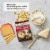 DeLallo® Three Cheese Tortellini Pasta Perspective: top