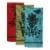 Design Imports CAMZ11734 Botanical Flowers Printed Dishtowel - Set of 3 Perspective: top