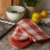 Design Imports CAMZ12345 13 x 6 in. Vintage Red Buffalo Check Oven Mitt - Set of 2 Perspective: top