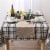 Dii Stone & White 2-Tone Ribbed Table Runner Perspective: top