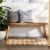 Dii Honey Gold & White Buffalo Check Rag Rug 26X40 Inch Perspective: top