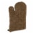 Dii Brown Terry Oven Mitt (Set Of 2) Perspective: top