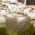 Dii Stone Tonal Lattice Print Outdoor Table Runner Perspective: top
