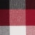 DII Cardinal Red Tri Color Check Tablecloth Perspective: top