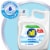All® Free and Clear Original Liquid Laundry Detergent Perspective: top