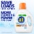 All® Free Clear Advanced Oxi Liquid Laundry Detergent Perspective: top