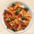 Healthy Choice Cafe Steamers Chicken Linguini With Red Pepper Alfredo Frozen Meal Perspective: top