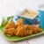 PERDUE® Chicken Plus™ Panko Breaded Frozen Chicken Breast & Vegetable Dino Nuggets Perspective: top
